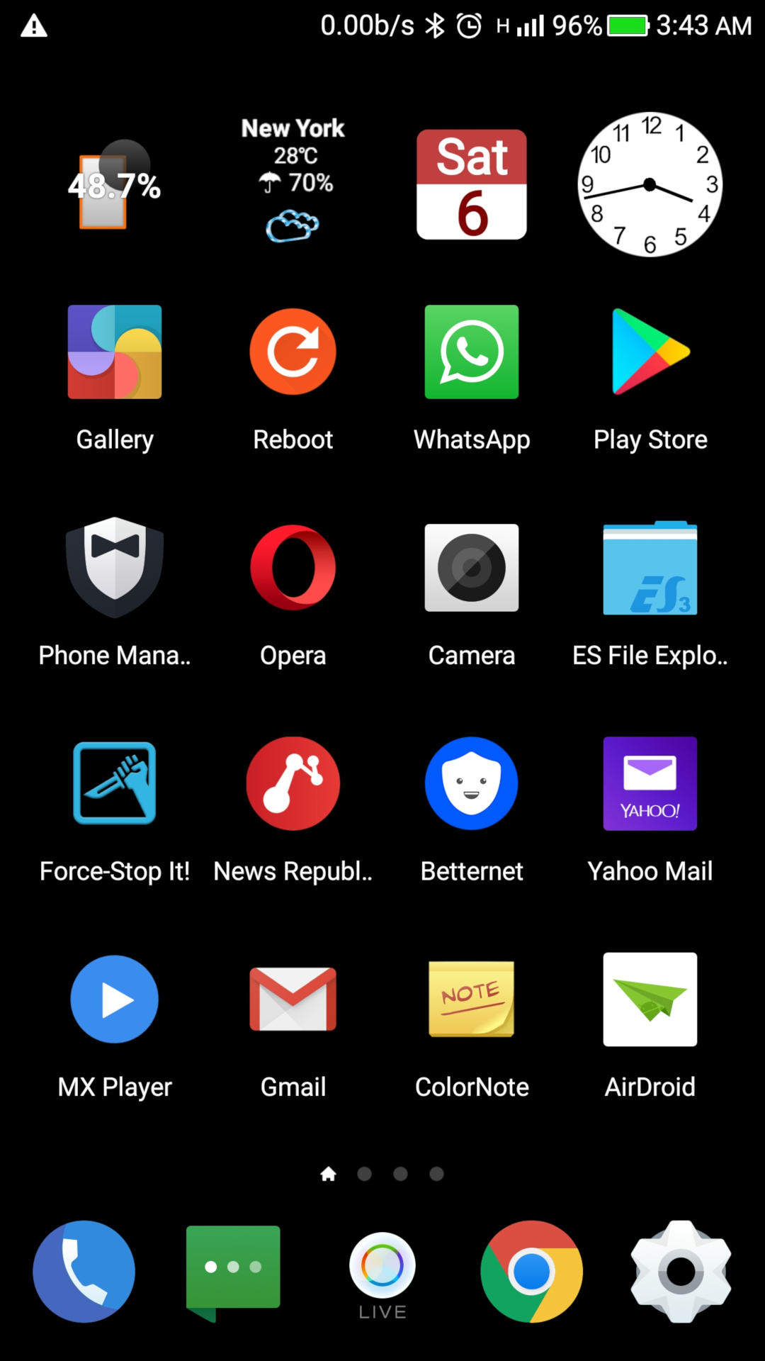 Artistic Clock Widget